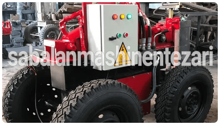 دستگاه چهارچرخ سه فاز در صنعت آهن‌سازی و ساختمان‌سازی